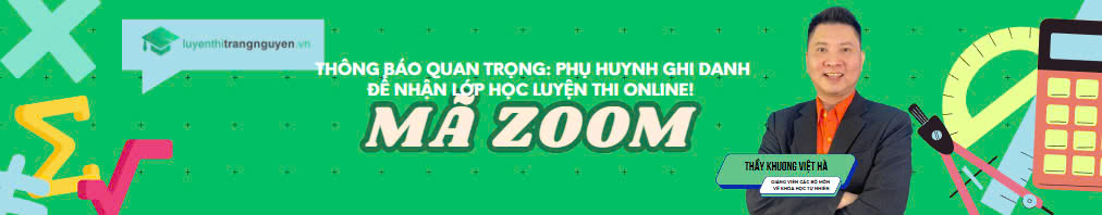  THÔNG BÁO QUAN TRỌNG DÀNH CHO PHỤ HUYNH! 